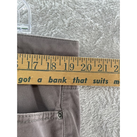 Peter Millar Pants Mens Sz 40x30 Gray Khaki Chinos Flat Front Pants - Picture 4 of 7